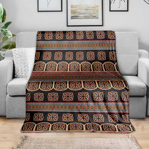 Bamenda Toghu Blanket Cameroon Traditional Pattern