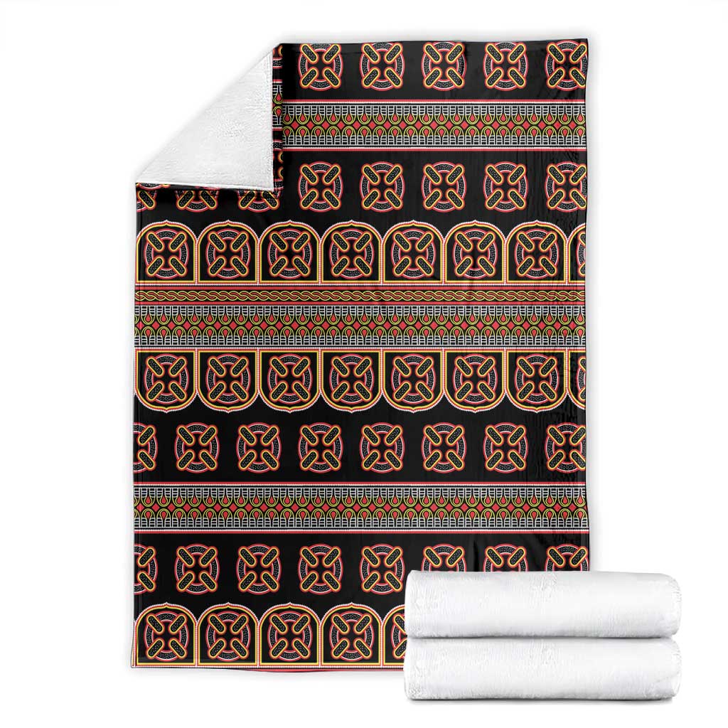 Bamenda Toghu Blanket Cameroon Traditional Pattern