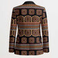 Bamenda Toghu Blazer Cameroon Traditional Pattern