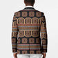 Bamenda Toghu Blazer Cameroon Traditional Pattern