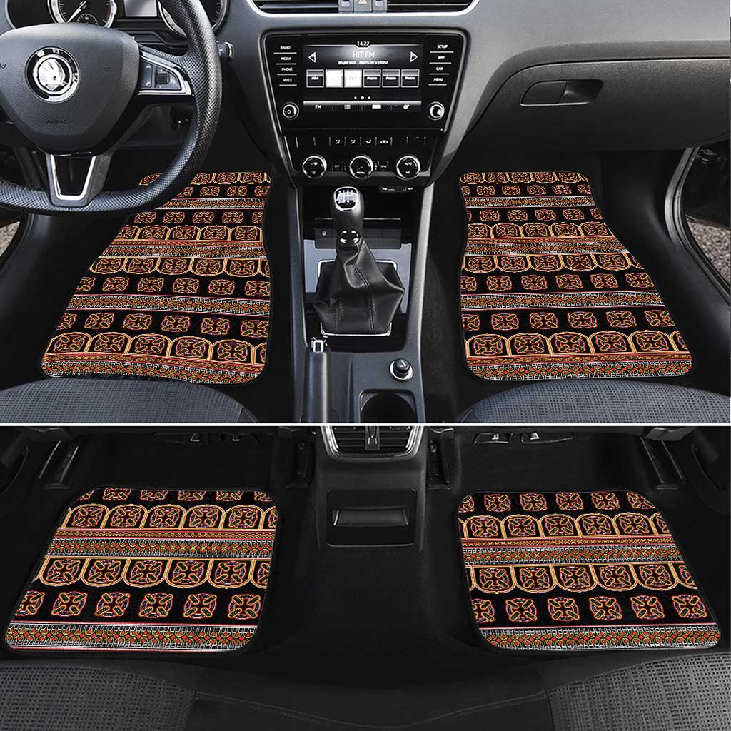Bamenda Toghu Car Mats Cameroon Traditional Pattern