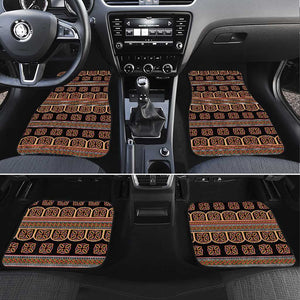 Bamenda Toghu Car Mats Cameroon Traditional Pattern