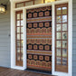 Bamenda Toghu Door Cover Cameroon Traditional Pattern