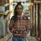 Bamenda Toghu Hoodie Cameroon Traditional Pattern
