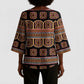Bamenda Toghu Kimono Sleeve Blouse Cameroon Traditional Pattern