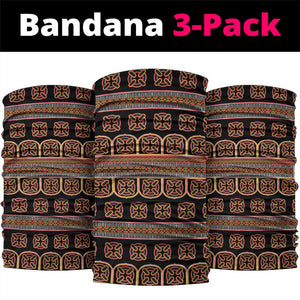 Bamenda Toghu Neck Gaiter Cameroon Traditional Pattern