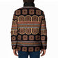 Bamenda Toghu Padded Jacket Cameroon Traditional Pattern