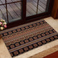 Bamenda Toghu Rubber Doormat Cameroon Traditional Pattern