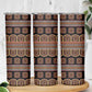 Bamenda Toghu Skinny Tumbler Cameroon Traditional Pattern