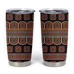 Bamenda Toghu Tumbler Cup Cameroon Traditional Pattern