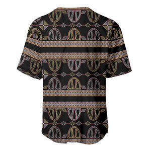 Cameroon Baseball Jersey Toghu Pattern Heritage