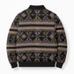 Cameroon Bomber Puffer Jacket Toghu Pattern Heritage