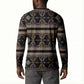 Cameroon Button Sweatshirt Toghu Pattern Heritage