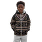 Cameroon Kid Hoodie Toghu Pattern Heritage