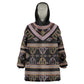 Cameroon Kid Wearable Blanket Hoodie Toghu Pattern Heritage