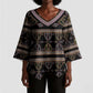 Cameroon Kimono Sleeve Blouse Toghu Pattern Heritage