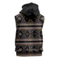 Cameroon Sleeveless Hoodie Toghu Pattern Heritage