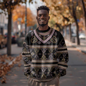 Cameroon Sweatshirt Toghu Pattern Heritage