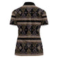 Cameroon Women Polo Shirt Toghu Pattern Heritage