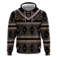Cameroon Zip Hoodie Toghu Pattern Heritage