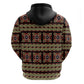 Cameroon Traditional Pattern Hoodie Bamenda Royal Toghu