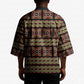 Cameroon Traditional Pattern Kimono Bamenda Royal Toghu