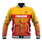 Zimbabwe Cricket Custom Baseball Jacket Come On Chevrons