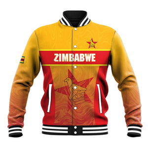 Zimbabwe Cricket Custom Baseball Jacket Come On Chevrons