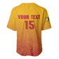 Zimbabwe Cricket Custom Baseball Jersey Come On Chevrons