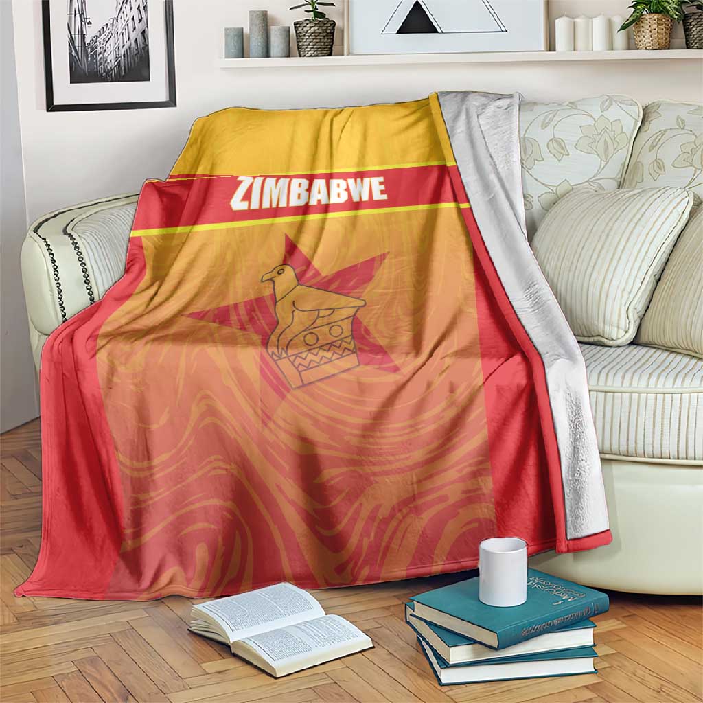 Zimbabwe Cricket Blanket Come On Chevrons