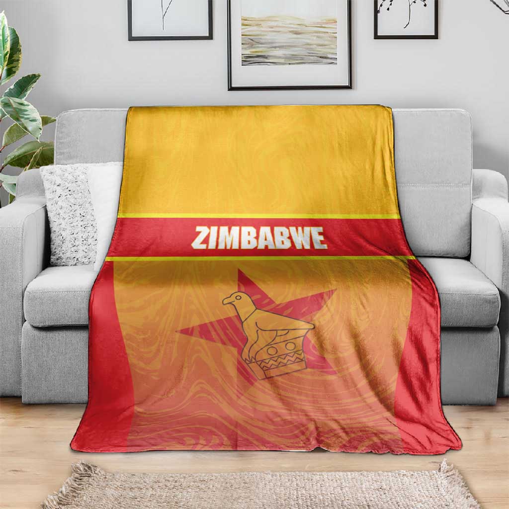 Zimbabwe Cricket Blanket Come On Chevrons