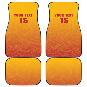 Zimbabwe Cricket Custom Car Mats Come On Chevrons