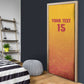 Zimbabwe Cricket Custom Door Cover Come On Chevrons