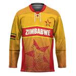 Zimbabwe Cricket Custom Hockey Jersey Come On Chevrons