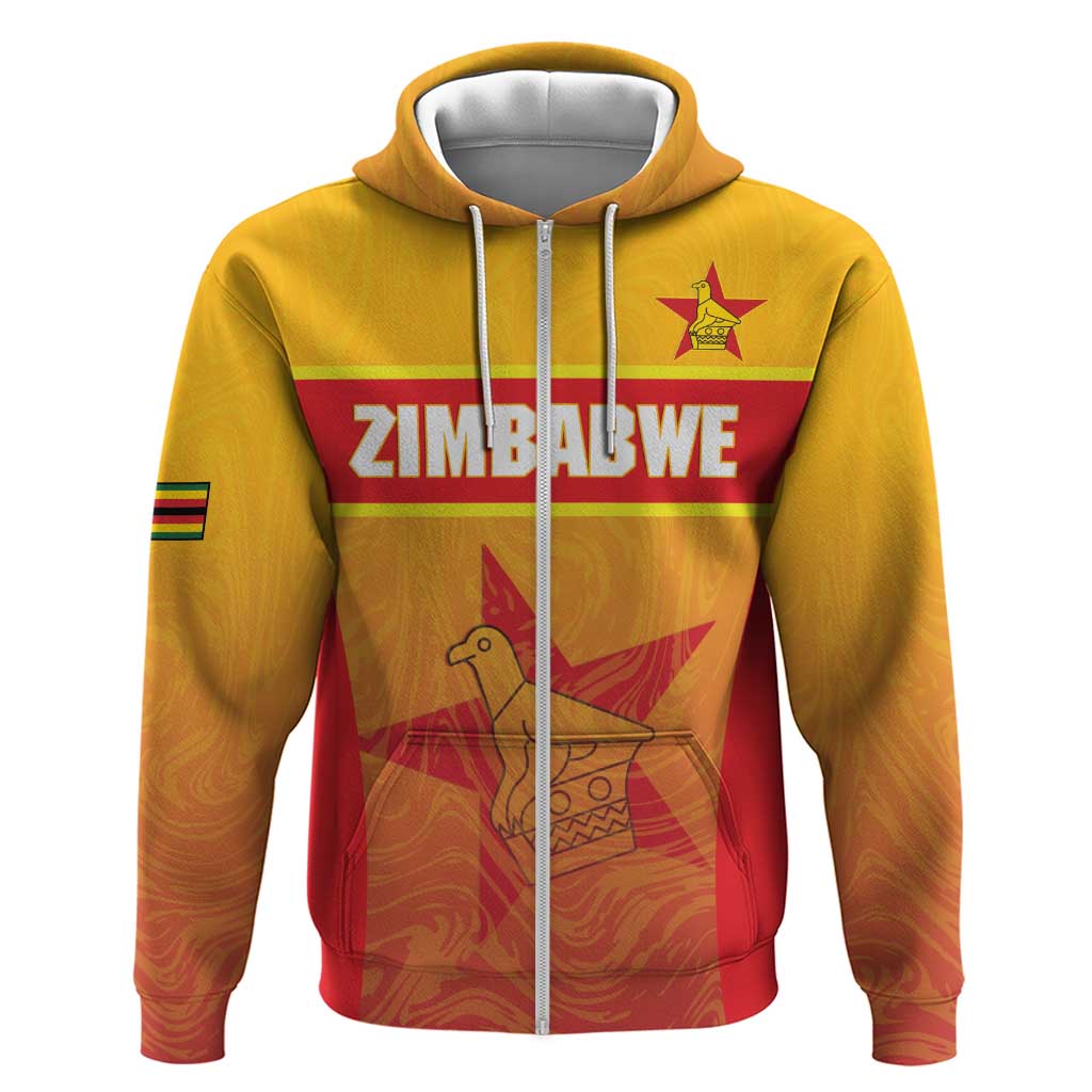 Zimbabwe Cricket Custom Hoodie Come On Chevrons