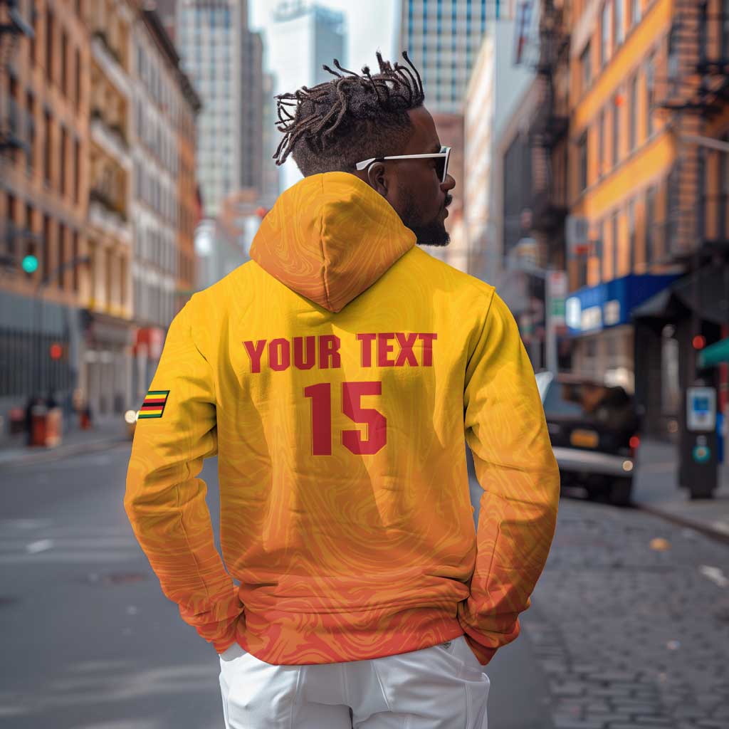 Zimbabwe Cricket Custom Hoodie Come On Chevrons