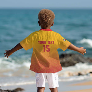 Zimbabwe Cricket Custom Kid Hawaiian Shirt Come On Chevrons