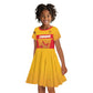 Zimbabwe Cricket Custom Kid Short Sleeve Dress Come On Chevrons