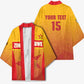 Zimbabwe Cricket Custom Kimono Come On Chevrons