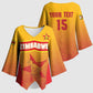Zimbabwe Cricket Custom Kimono Sleeve Blouse Come On Chevrons