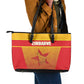 Zimbabwe Cricket Leather Tote Bag Come On Chevrons