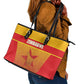 Zimbabwe Cricket Leather Tote Bag Come On Chevrons