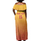 Zimbabwe Cricket Custom Off Shoulder Maxi Dress Come On Chevrons