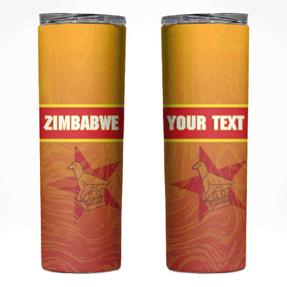 Zimbabwe Cricket Custom Skinny Tumbler Come On Chevrons