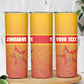 Zimbabwe Cricket Custom Skinny Tumbler Come On Chevrons