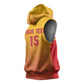 Zimbabwe Cricket Custom Sleeveless Hoodie Come On Chevrons