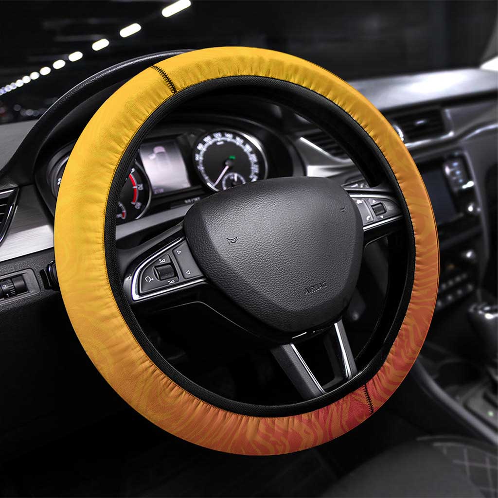 Zimbabwe Cricket Steering Wheel Cover Come On Chevrons