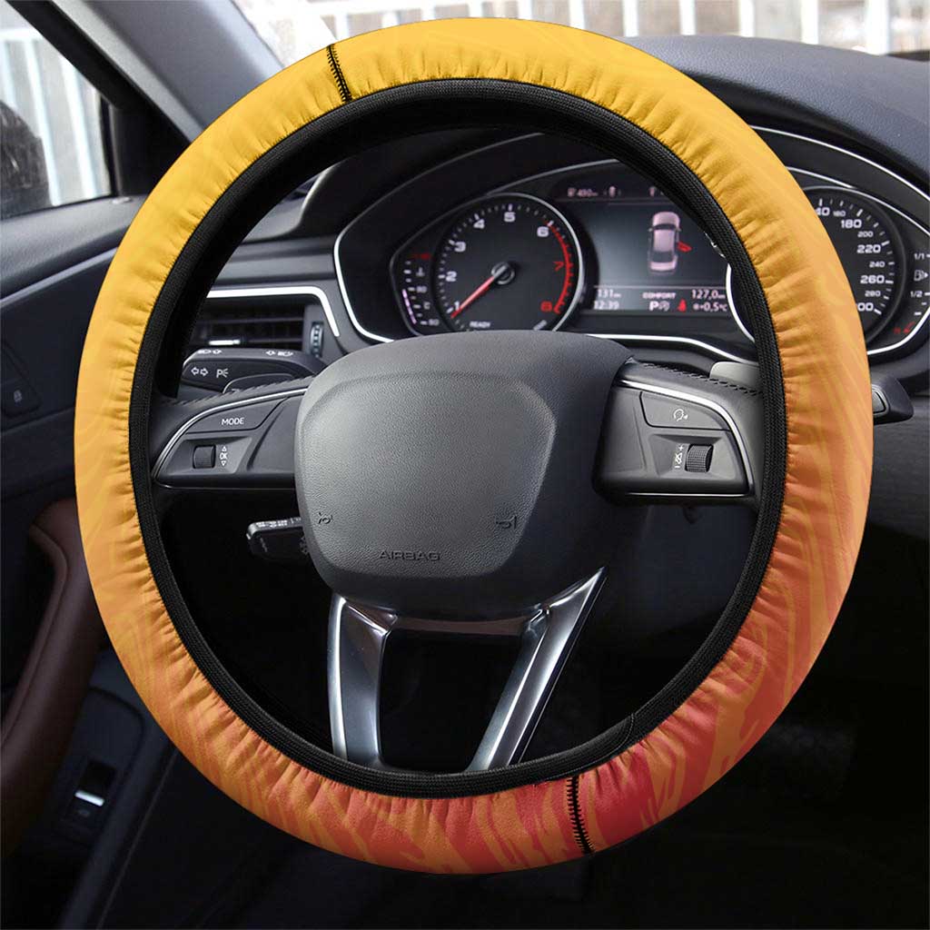 Zimbabwe Cricket Steering Wheel Cover Come On Chevrons