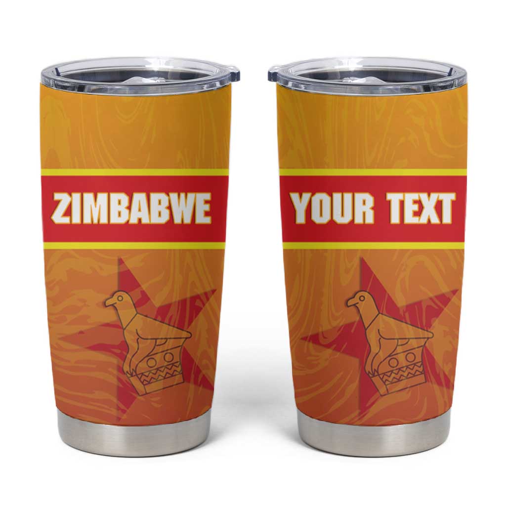 Zimbabwe Cricket Custom Tumbler Cup Come On Chevrons
