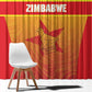 Zimbabwe Cricket Window Curtain Come On Chevrons